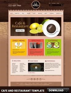 Yellow Black and White Restaurant Logo