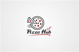 Thai Restaurant Logo Flat Vector Design